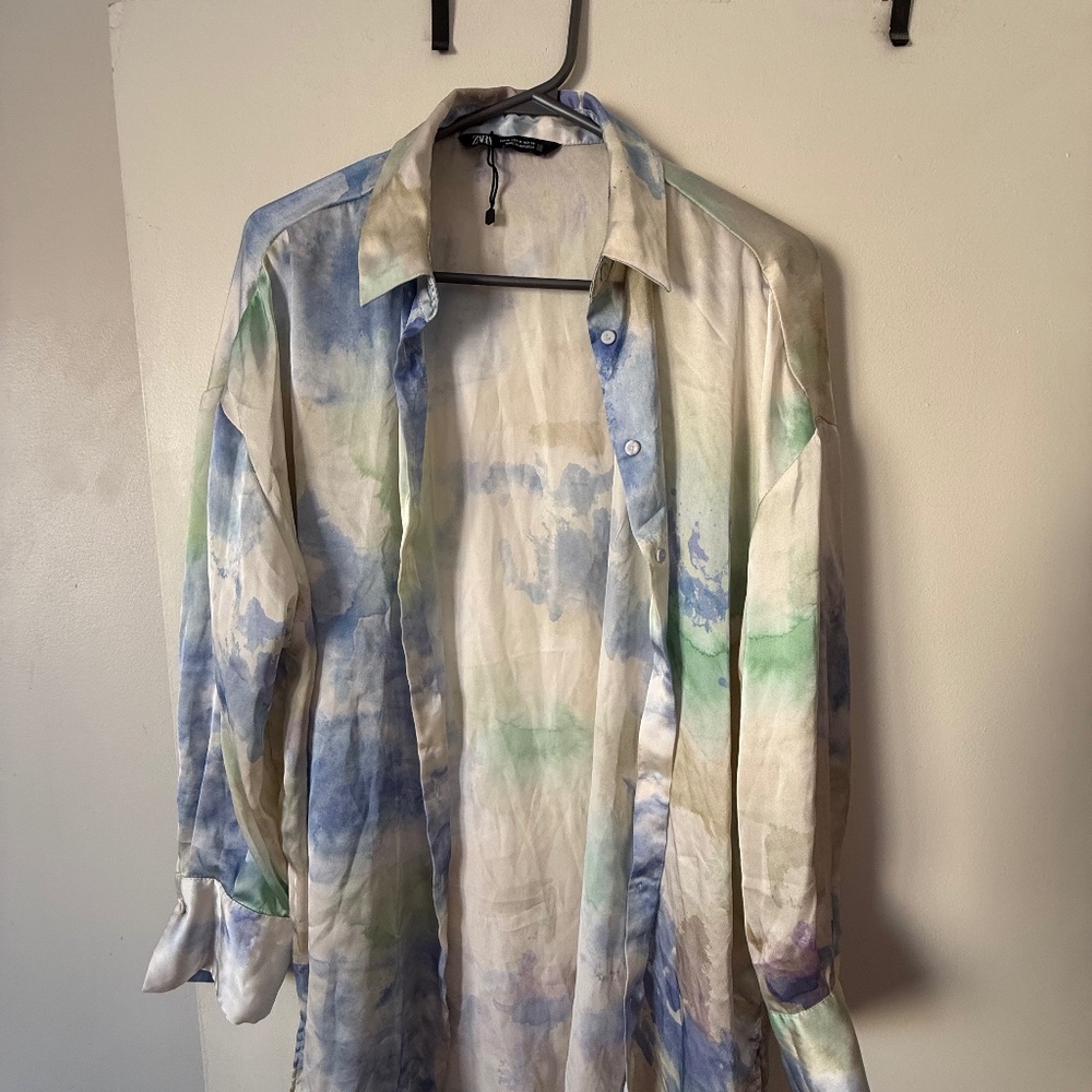 Chemise en satin